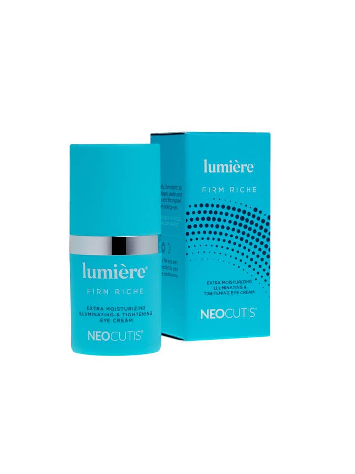 Crème pour les yeux extra hydratante Neocutis Lumiere Firm Riche pour la vente par Ageless Aesthetics