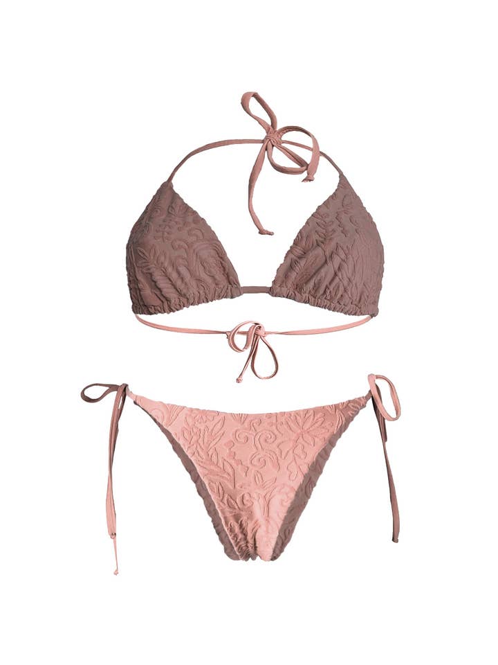 Edelvissa - Wholesale Two Piece Swimsuit - Women's - Soft Jacquard Bikini (Stock Service)1