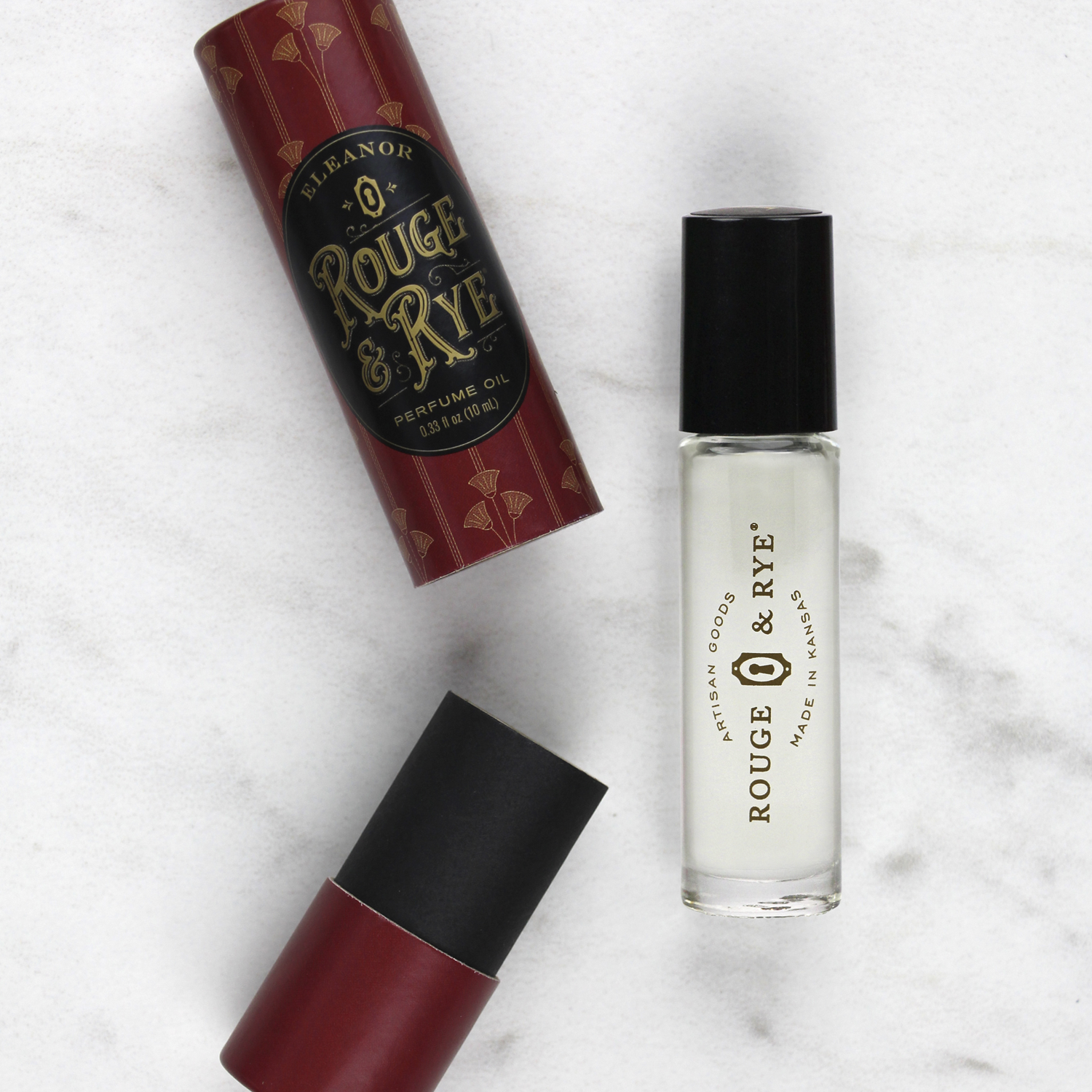 Rouge & Rye - Wholesale Roll-On Fragrance - Eleanor Perfume Oil • Teak, Sandalwood and Cardamom1
