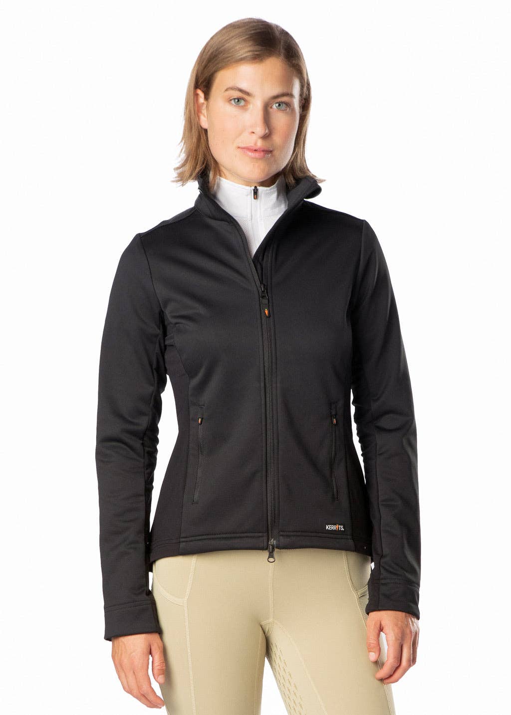 BLACK Softshell Riding Jacket for wholesale on Faire1