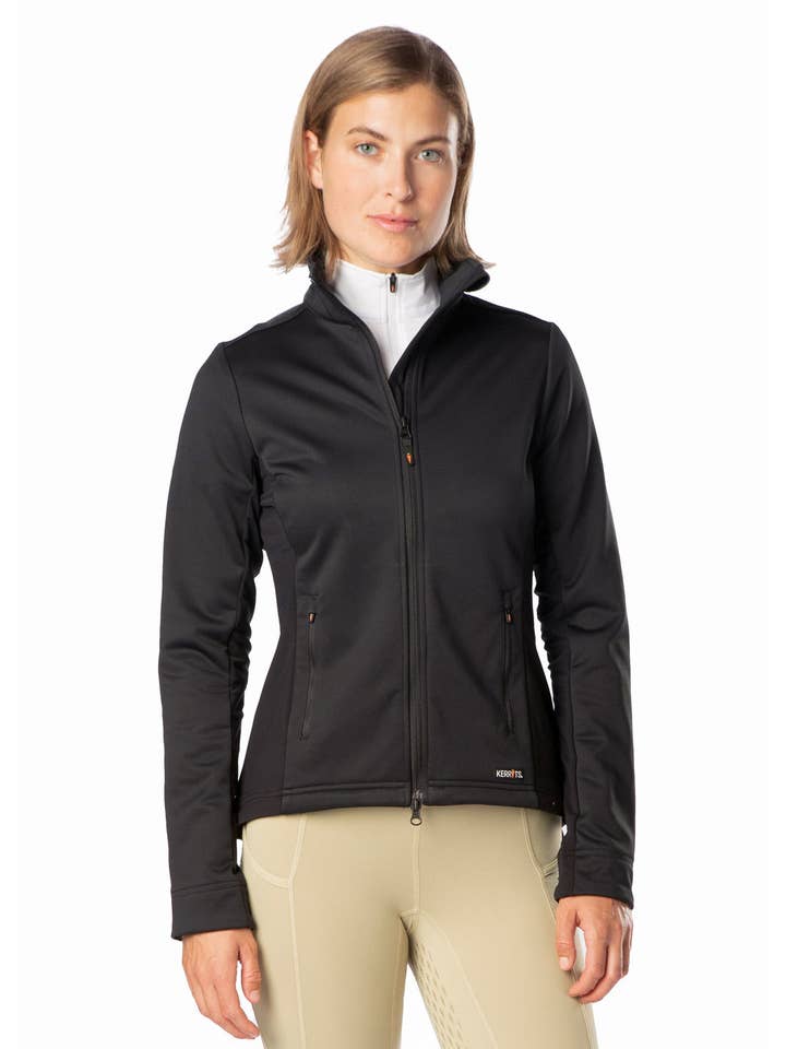 BLACK Softshell Riding Jacket for wholesale on Faire1