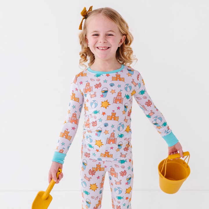Don't Worry, Beach Happy Kids Pajamas for wholesale by Kiki + Lulu