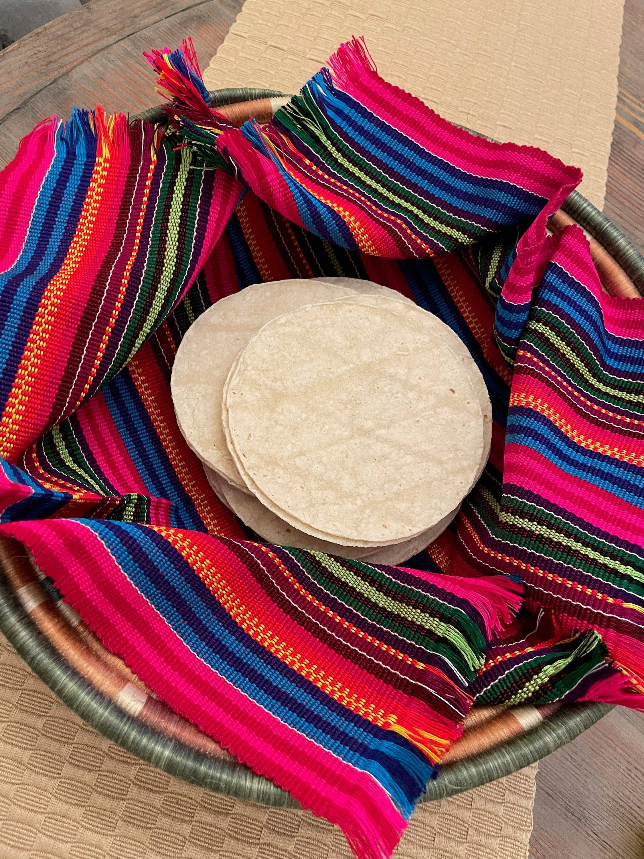 GUATEARTISAN – Engroshandel Middags- og stofserviet – Håndvævede farverige tortillaindpakninger/kludservietter1
