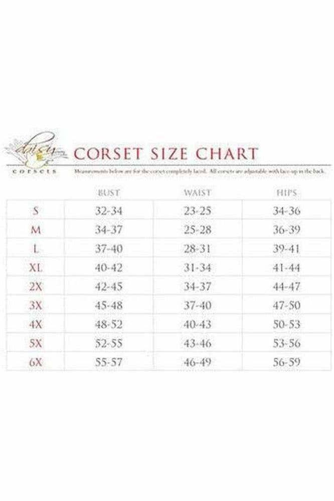 Daisy Corsets – Engroshandel Korset – til kvinder – Top skuffe CURVY hvid bomuld dobbelt stål udbenet underbust talje Cincher korset1