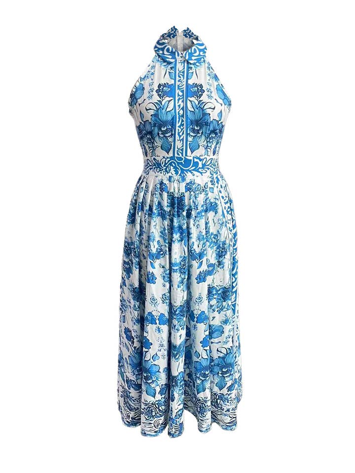 alberalkirk - Wholesale Dress - Women's - Womens Floral Maxi Dress N25Z2733