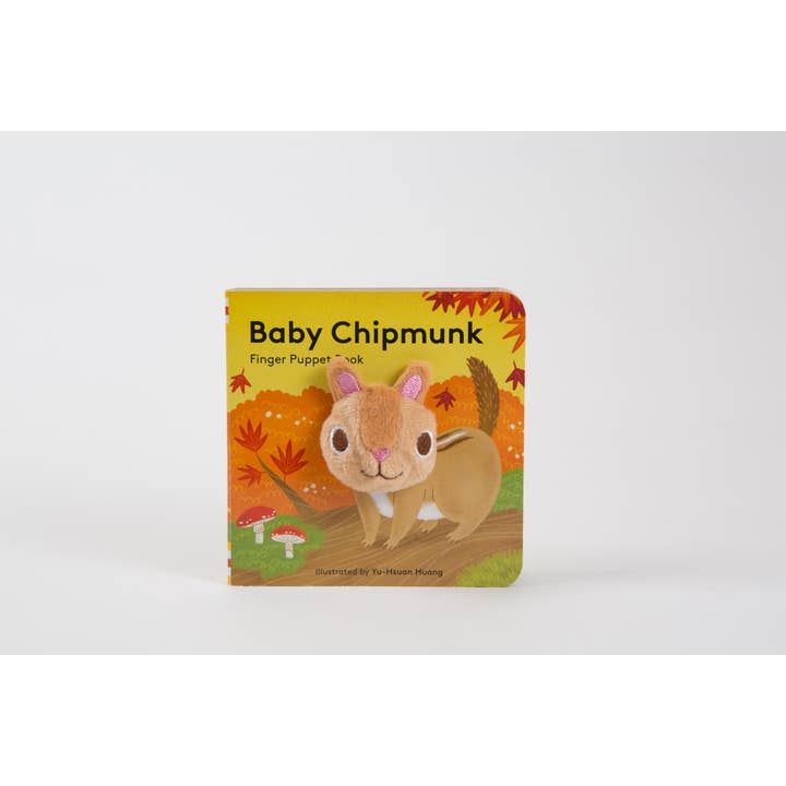 Chronicle Books - Wholesale Baby & Toddler Book (0-2) - Baby Chipmunk: Finger Puppet Book2