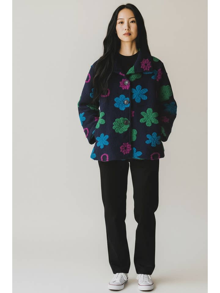 la maison des fibres naturelles - Wholesale Jacket - Women's - Jacket 09028 80% Wool 20% Polyester2