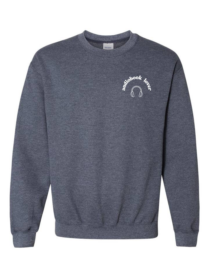 Audiobook Lover @lorireadsastory for wholesale by needlexstitchco