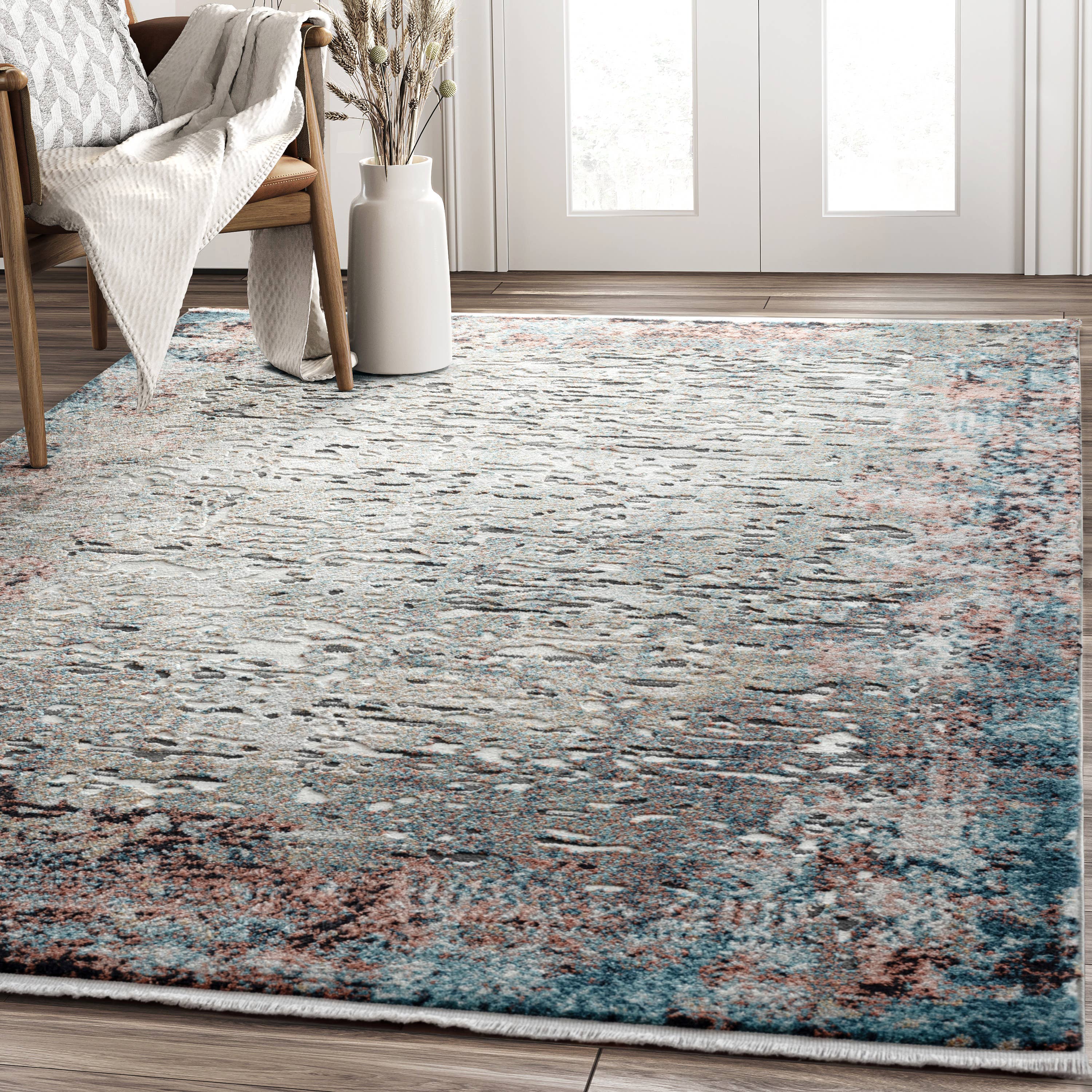 Abani Rugs - Wholesale Area Rug - Abani Rugs Azure Contemporary Multi-Color Area Rug1