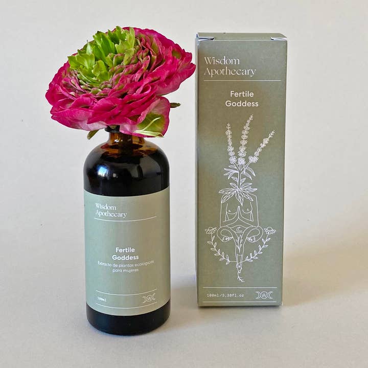 Fertile Goddess - Integratore per la fertilità a base di piante per la vendita all'ingrosso da parte di Wisdom Apothecary