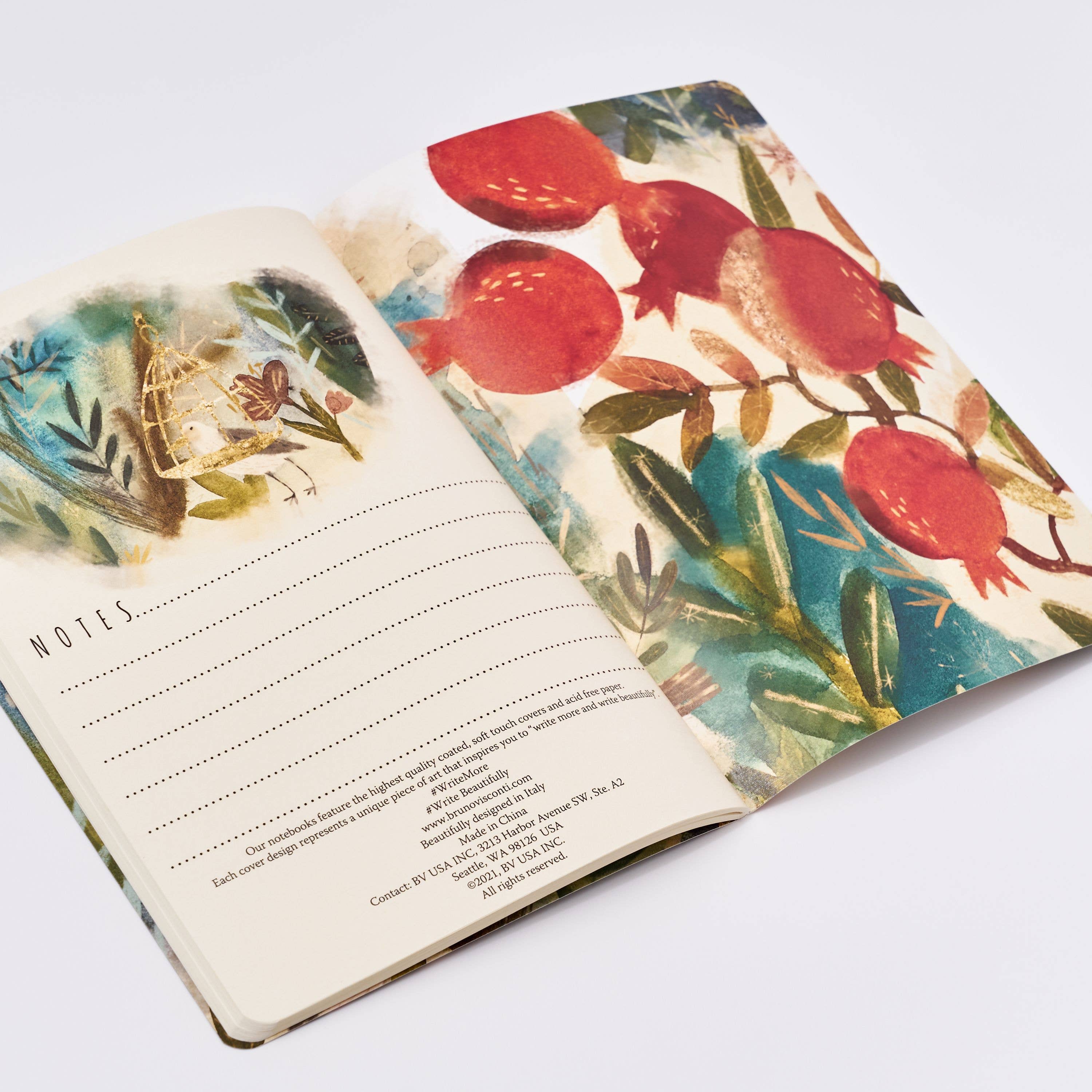 BV by Bruno Visconti - Wholesale Notebook - Roman Murals Notebook2