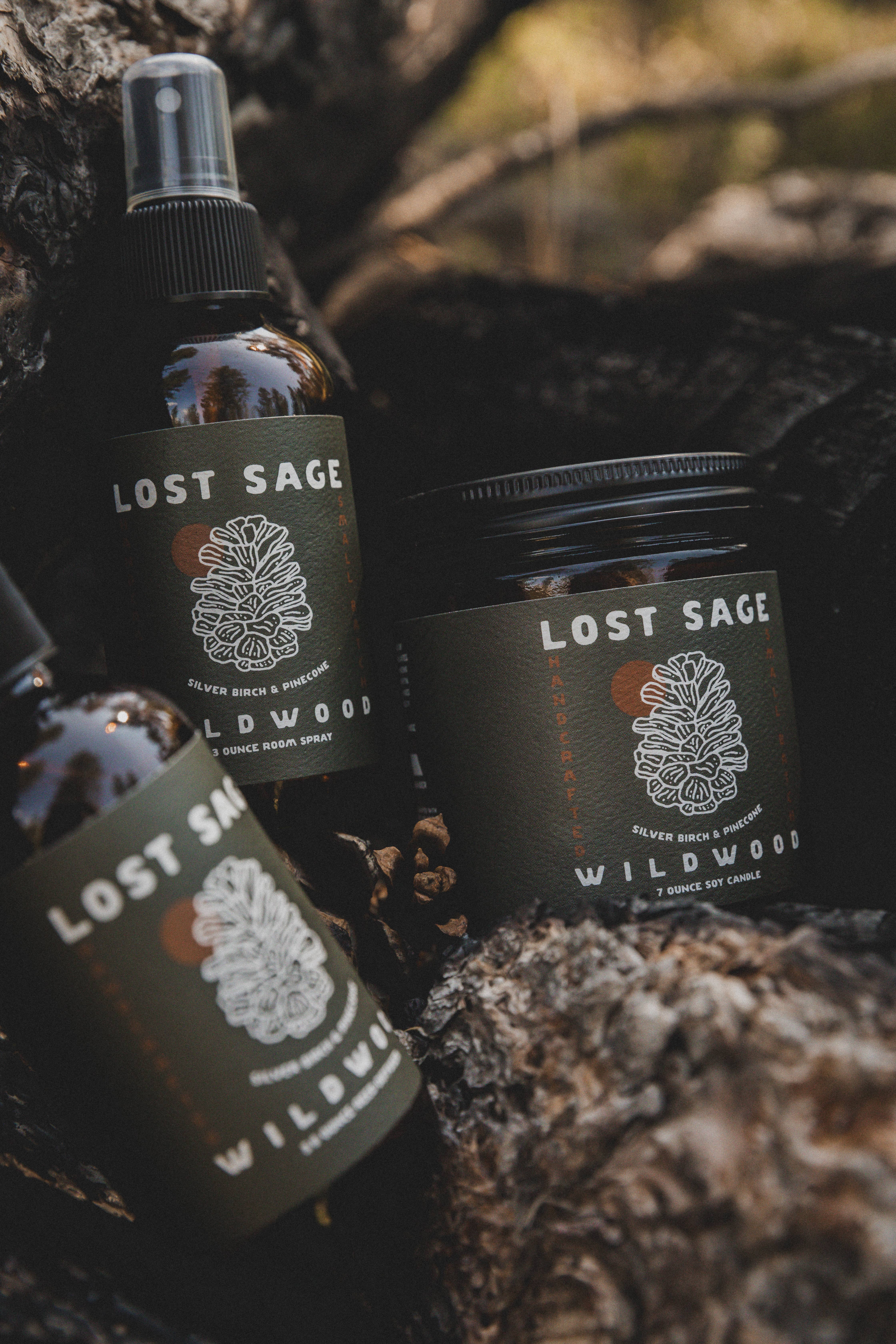 Lost Sage - Wholesale Jar/Filled Candle - Wildwood Soy Candle3