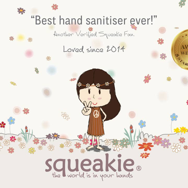 Squeakie – wholesale Hand sanitiser – Squeakie® 250ml Ecopack