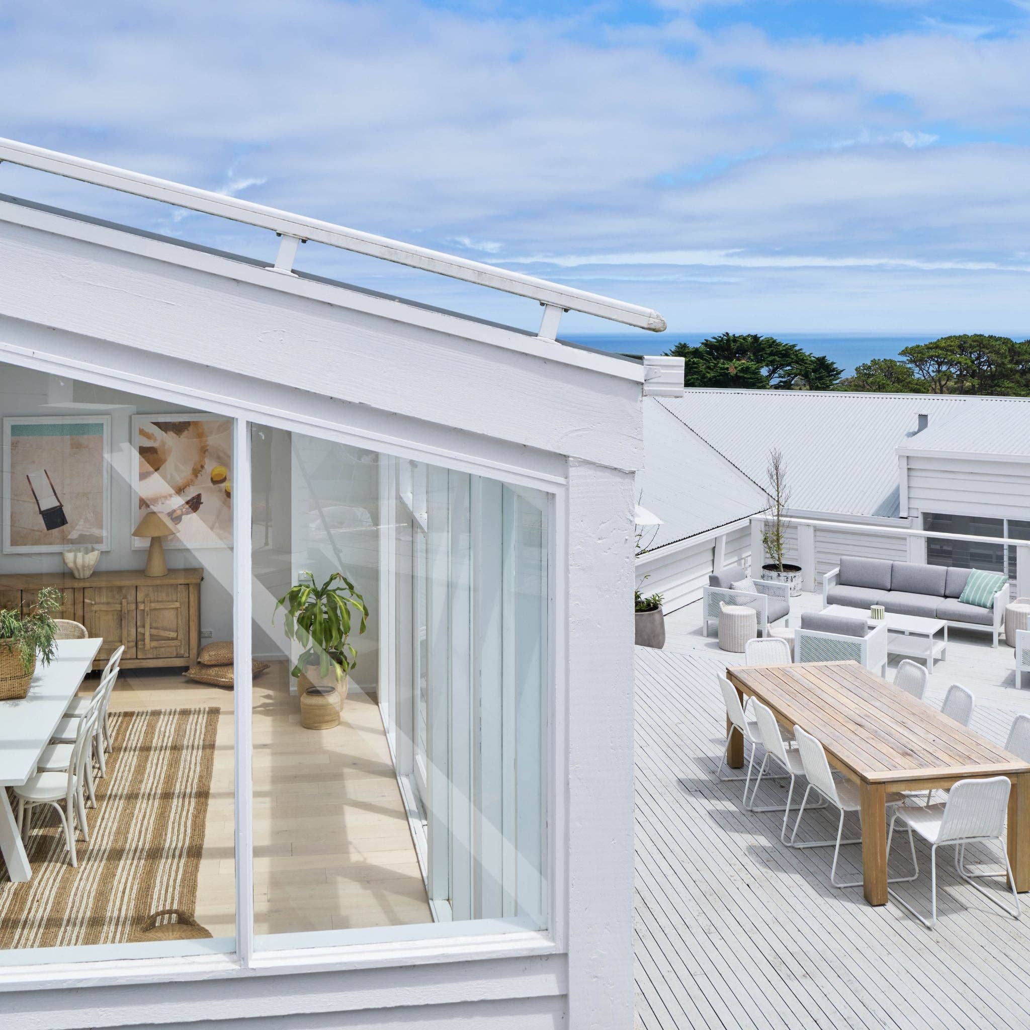 North Avalon - Wholesale Area Rug - Osbourne | Stripe Chunky Jute Bouclé Rug3