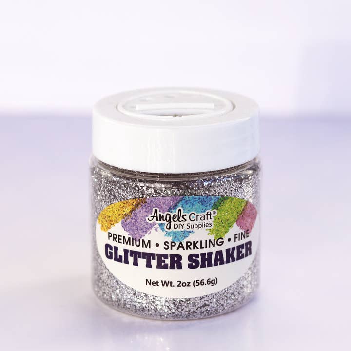 Angels Craft – wholesale Glitter – Glitter Shakers 12-ct in 5 Asstd. Metallic Colors