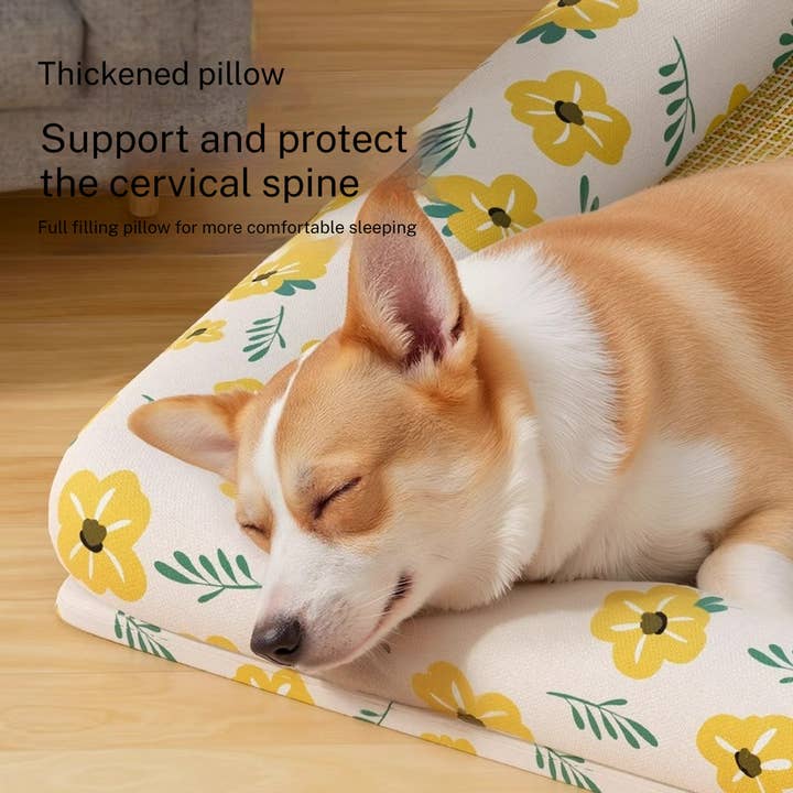 Toby Supply - Wholesale Pet Bed - Cat/Dog - Cooling Pet Bed Mat for Dogs and Cats Summer Use_CWMM6292