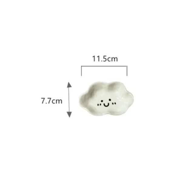 Homerely - Wholesale Decorative Plate/Dish/Bowl - Small Ceramic Dessert Snack Sauce Plate
