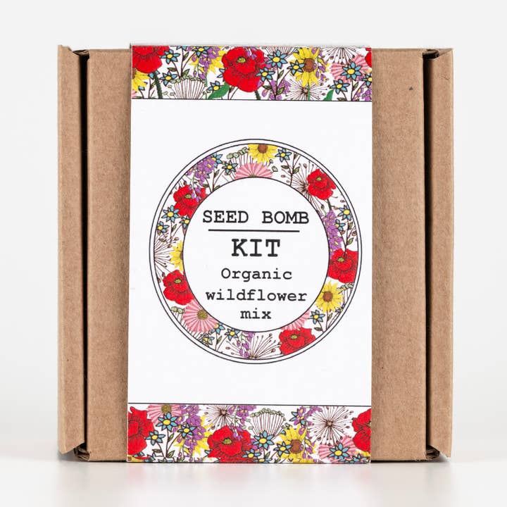 DIY Wildflower Seed Bomb Kit for wholesale by Nature Nurture Kids