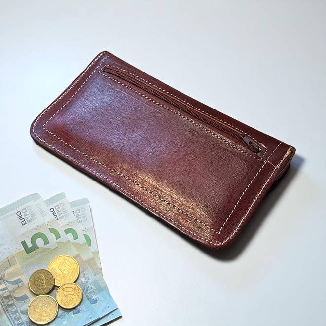 HandmadeBestSeller – wholesale Wallet – Women's – Handmade Moroccan Embossed Leather Walle4