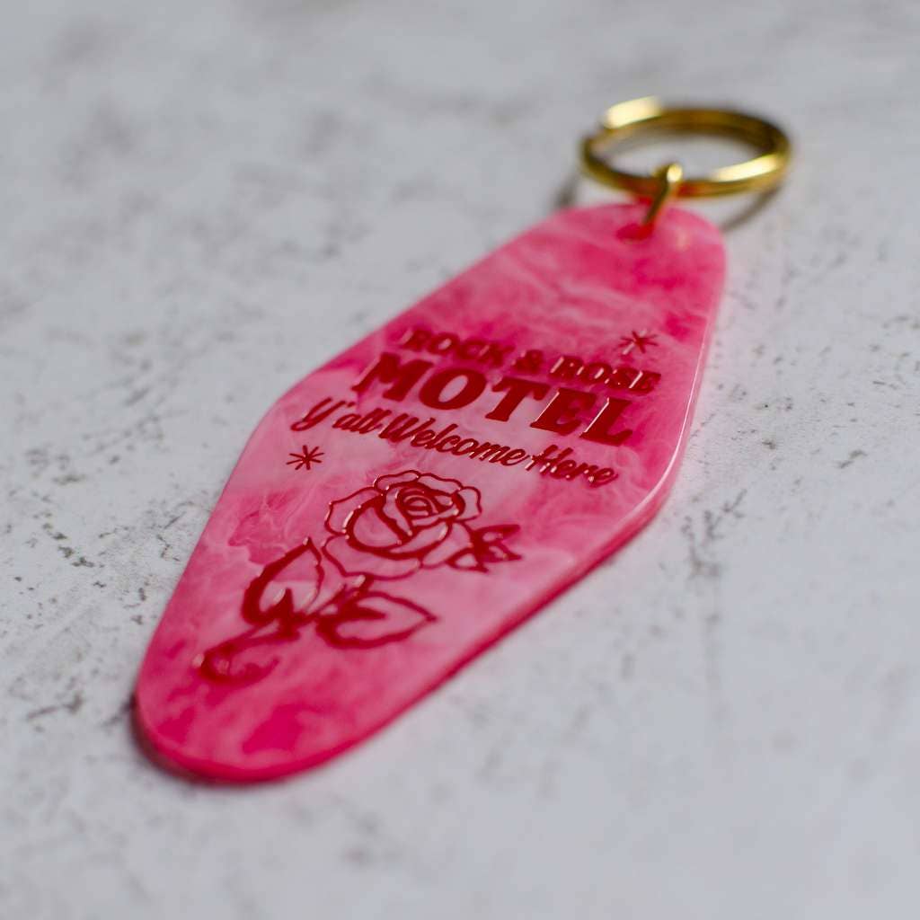 Rock And Rose Motel - Wholesale Keychain - Women's - Rock And Rose Motel Rose Keychain4