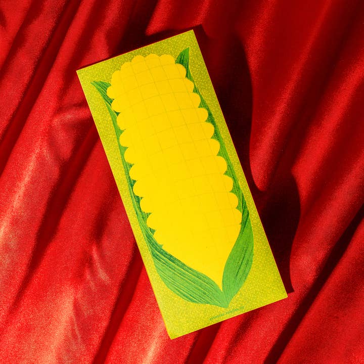 Corn - Risograph Notepad for wholesale by Bromstad Printing Co.