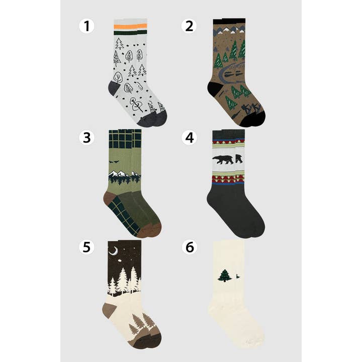 7DAYSSOCKS - Wholesale Socks - Men's - Men's Crew Cushioned Hiking Cotton Socks14