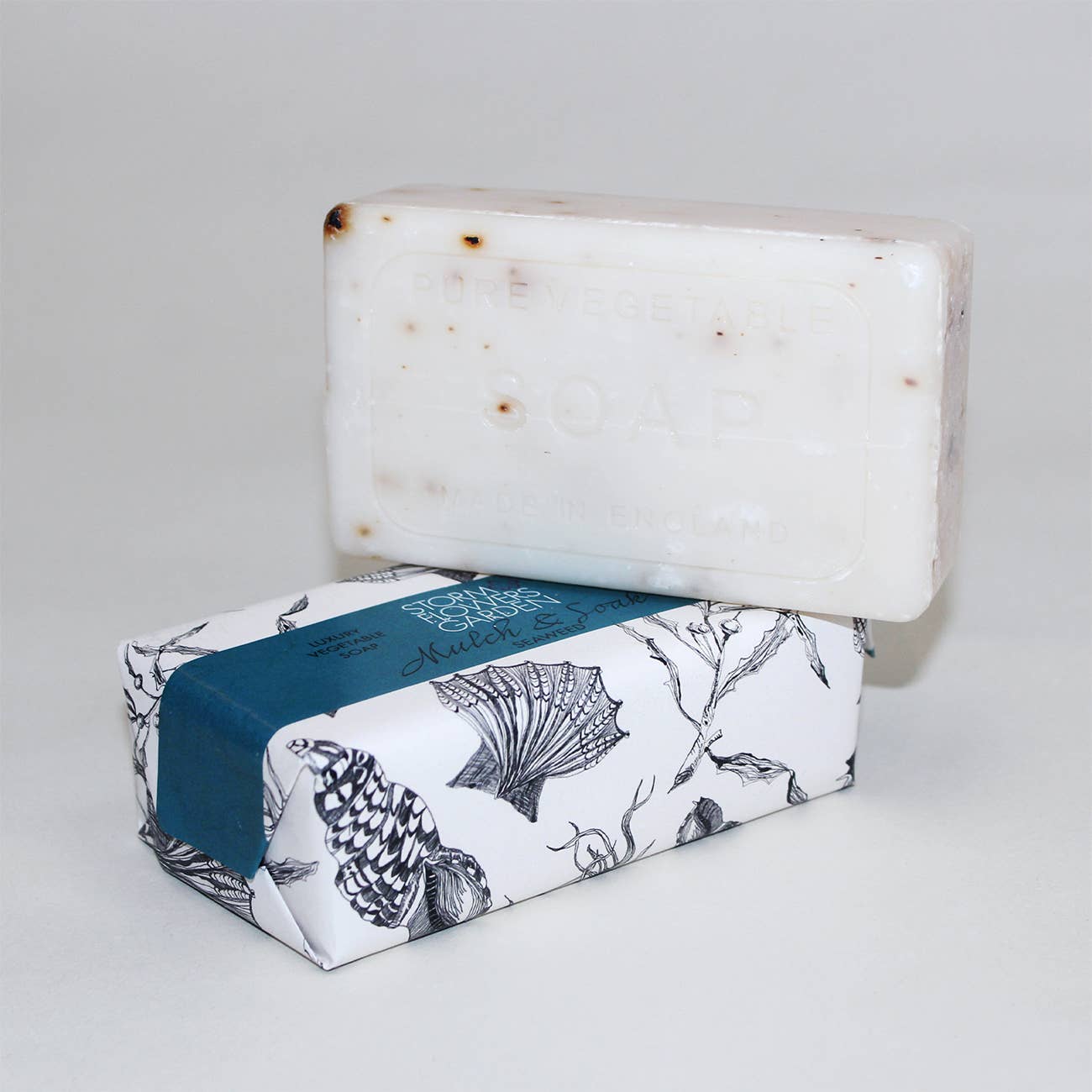 Storm Flowers Garden - Wholesale Zeepblok - Mulch & Soak | Zeewier Exfoliërende Zeepbar 190g1