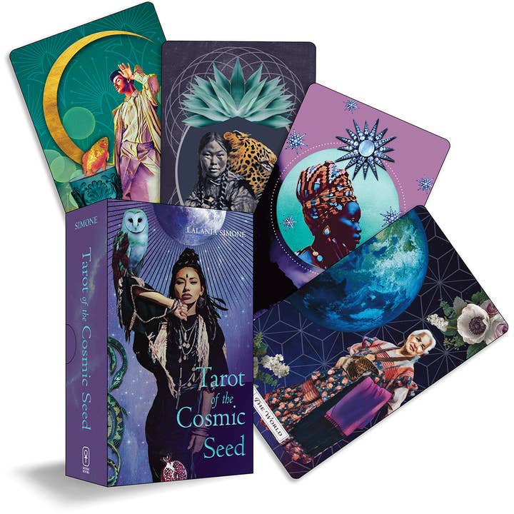 Red Wheel/Weiser LLC - Wholesale Tarot Cards - Tarot of the Cosmic Seed: 79 Cards & 80 Page Guidebook