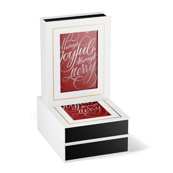 Always Joyful Always Merry – Boxed Holiday Cards for wholesale by Fine Moments