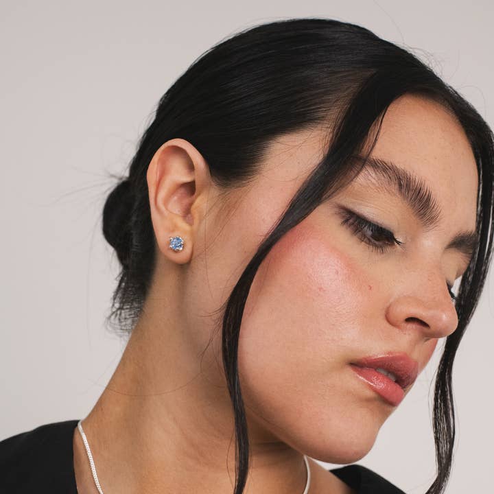 Birthstone Earrings for wholesale by Kara Yoo