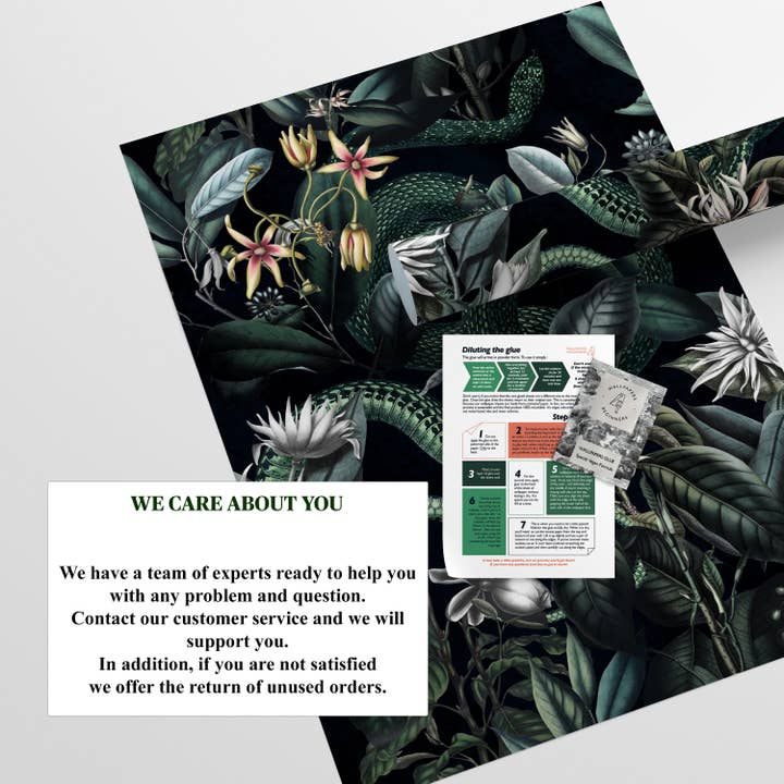 Wallpapers4Beginners - Wholesale Wallpaper - Carta da parati botanica scura6