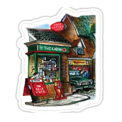 Totally Toronto Art/Sassy City Studio - Wholesale Retailer display – Paper & novelty - Corrie Magnet & Sticker Collection | Coronation Street Gifts5