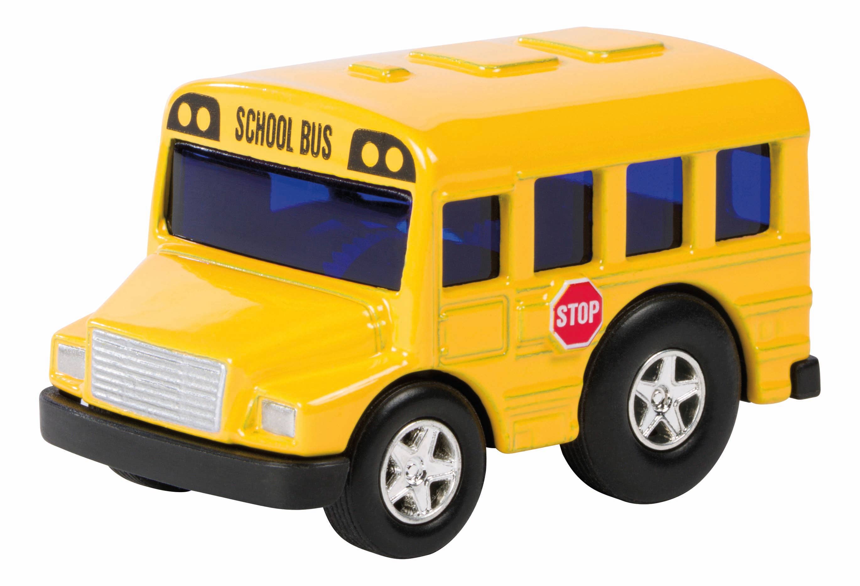 Toysmith - Wholesale Toy Car/Truck - Kids - Toysmith Mini School Bus - Toy Car Impulse Toy1