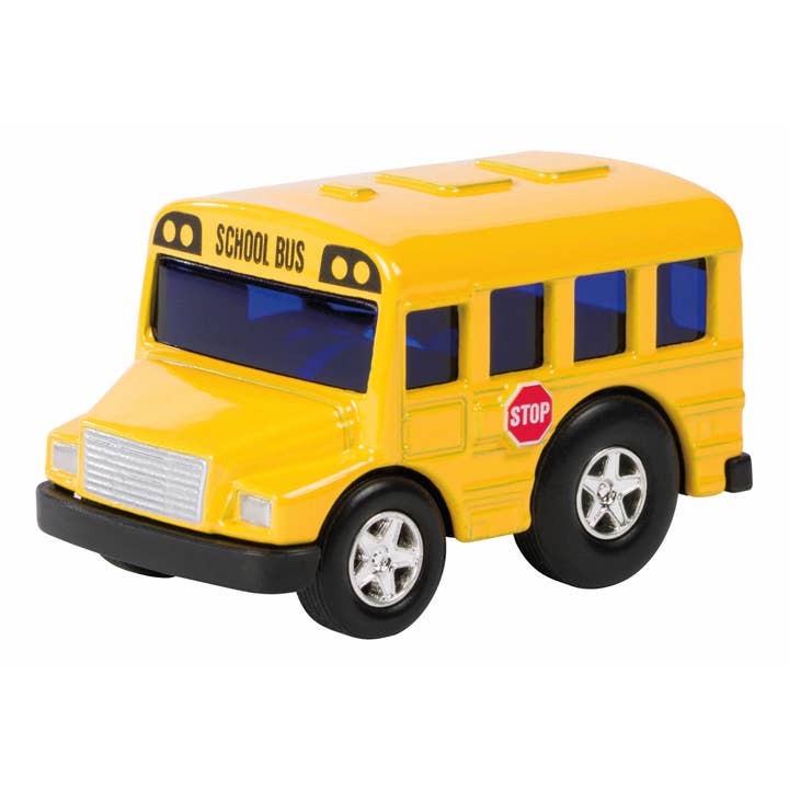 Toysmith - Wholesale Toy Car/Truck - Kids - Toysmith Mini School Bus - Toy Car Impulse Toy1