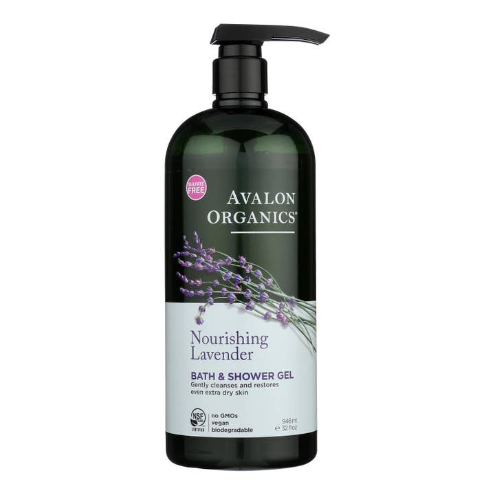 Everyday Supply Co - Wholesale Body Wash/Shower Gel - Avalon Organics Bath And Shower Gel Lavender - 32 Fl Oz