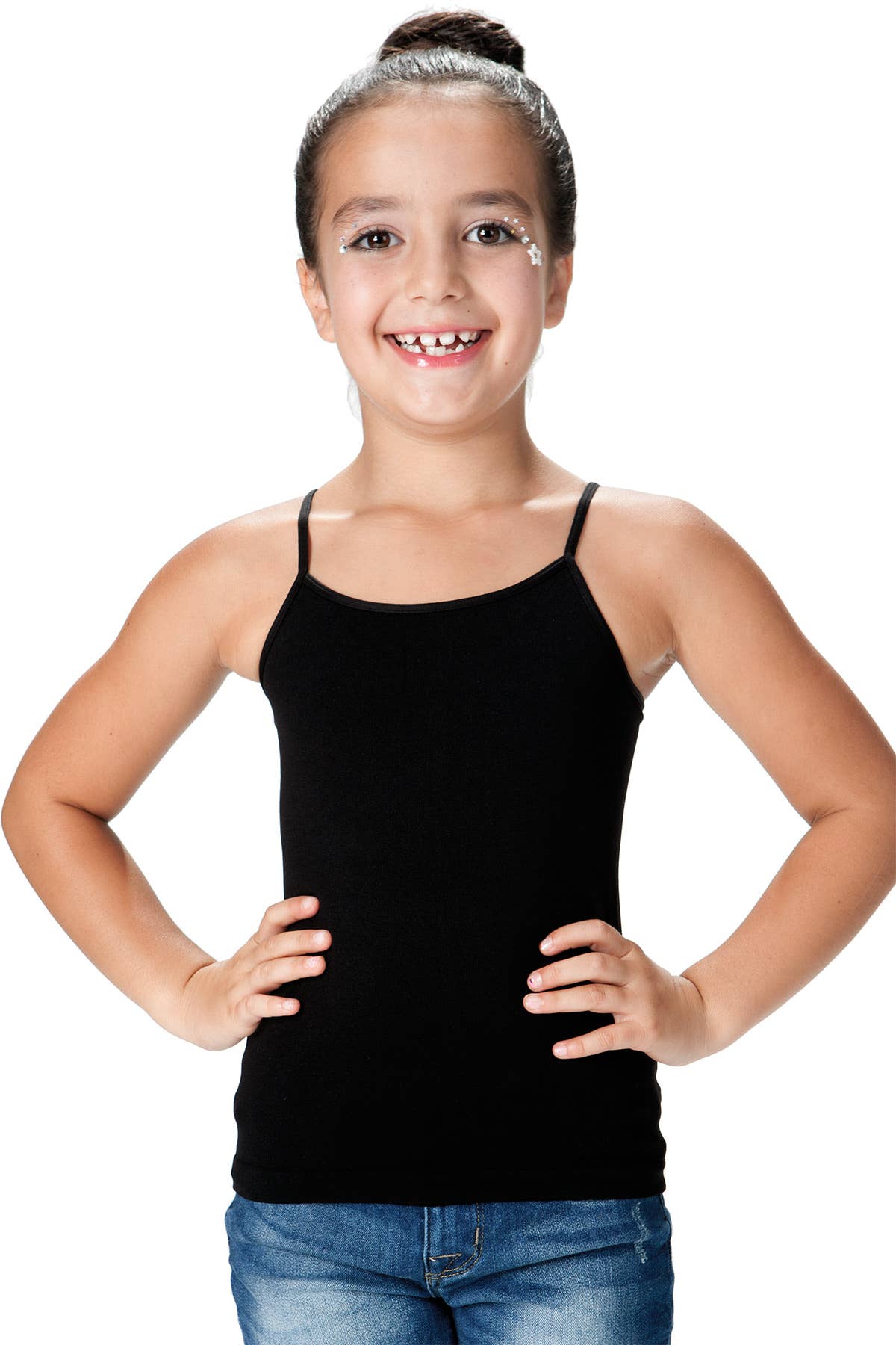 KurveShop – Großhandel Tanktop – Kinder – KURVE MÄDCHEN BUTTERWEICHES JERSEY CAMI TOP ALTER 9/144