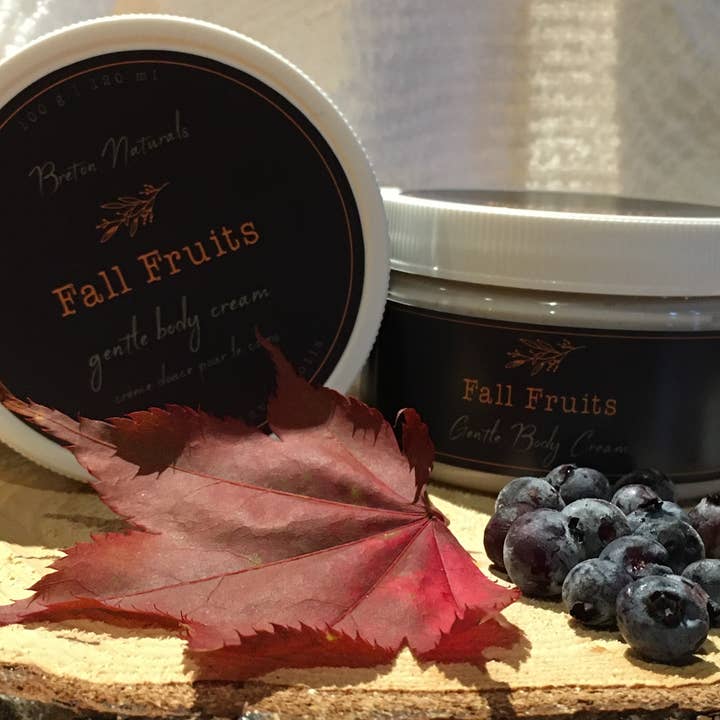 Fall Fruits Gentle Body Cream for wholesale by Breton Naturals
