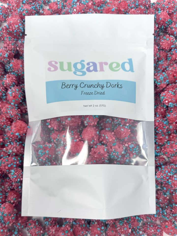 Dorks Crunchy Dorks aux baies lyophilisées pour la vente par Sugared
