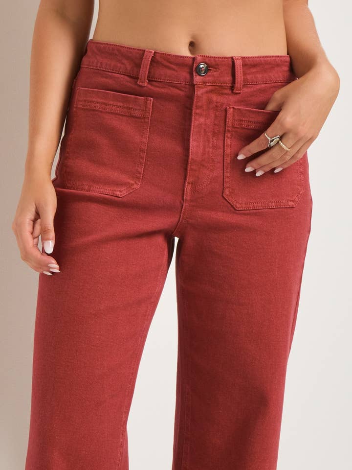 Seventy Eight and Sunny (SEAS) - Wholesale Pants - Women's - Caroline Twill Pant3