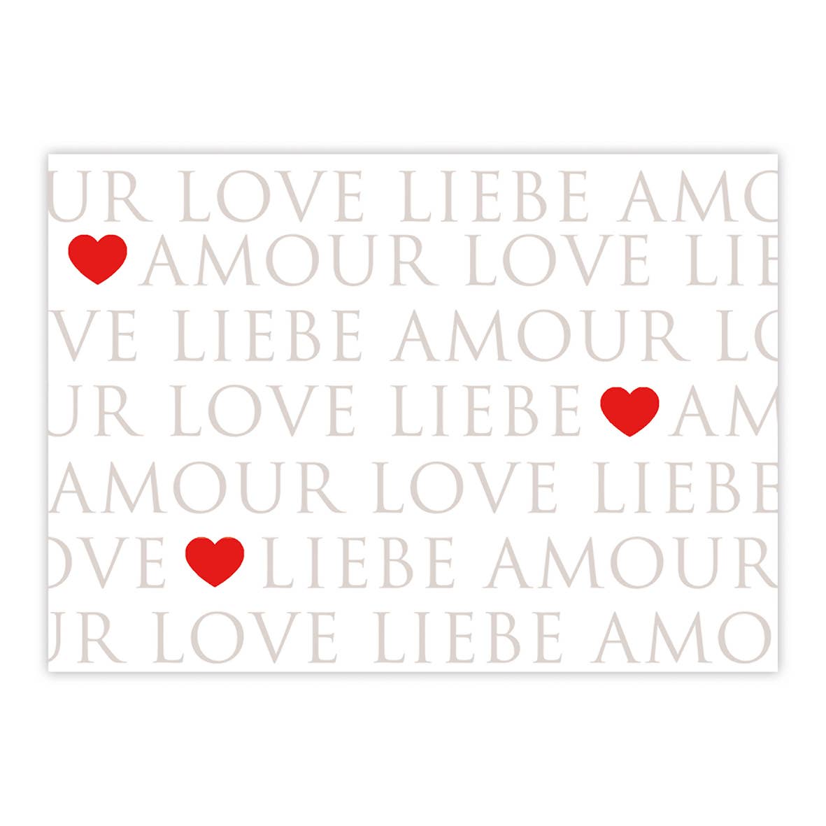 ppd Paperproducts Design GmbH – Großhandel Postkarten – Love Letters Postcard0