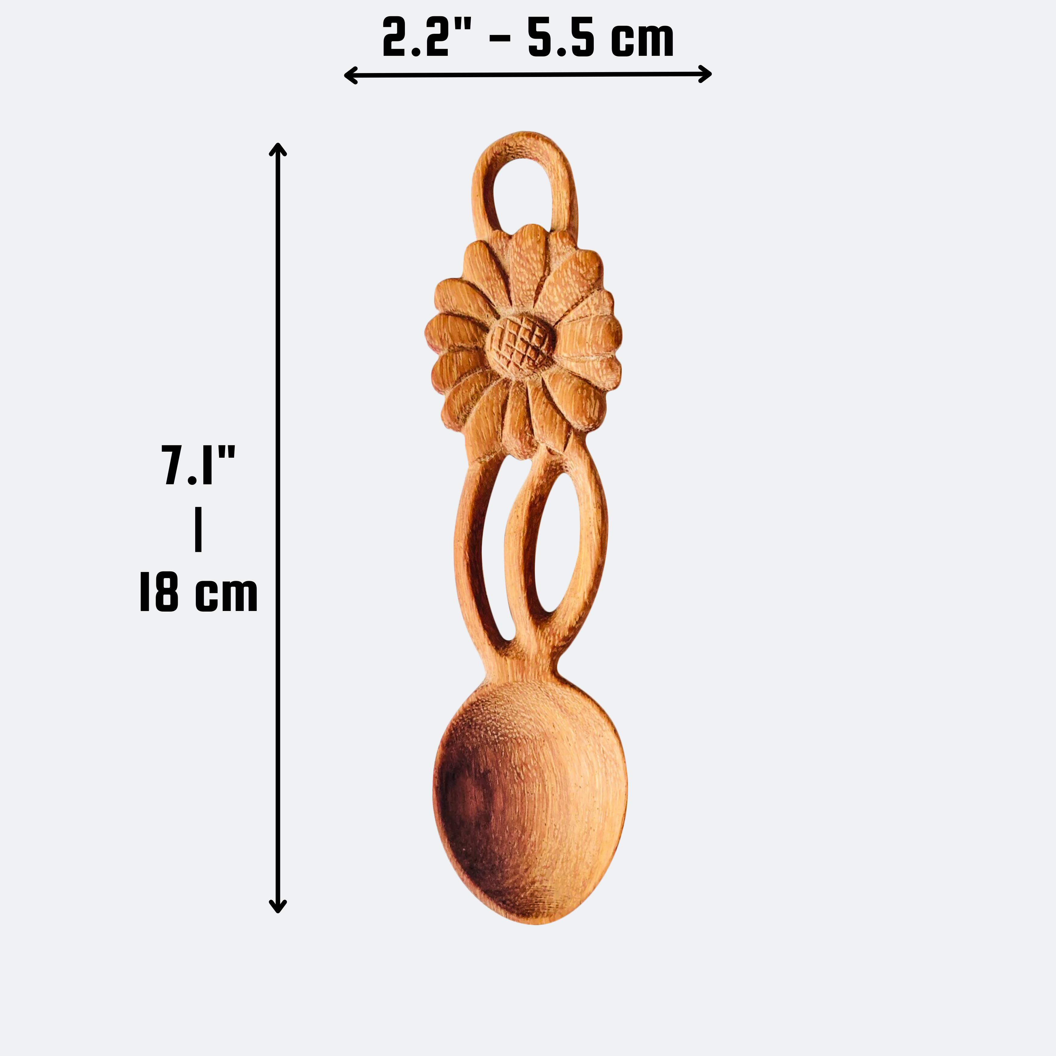 194 Craft House - Wholesale Measuring Spoon - Rustic Wooden Spoon - Home Decor and Gifts3