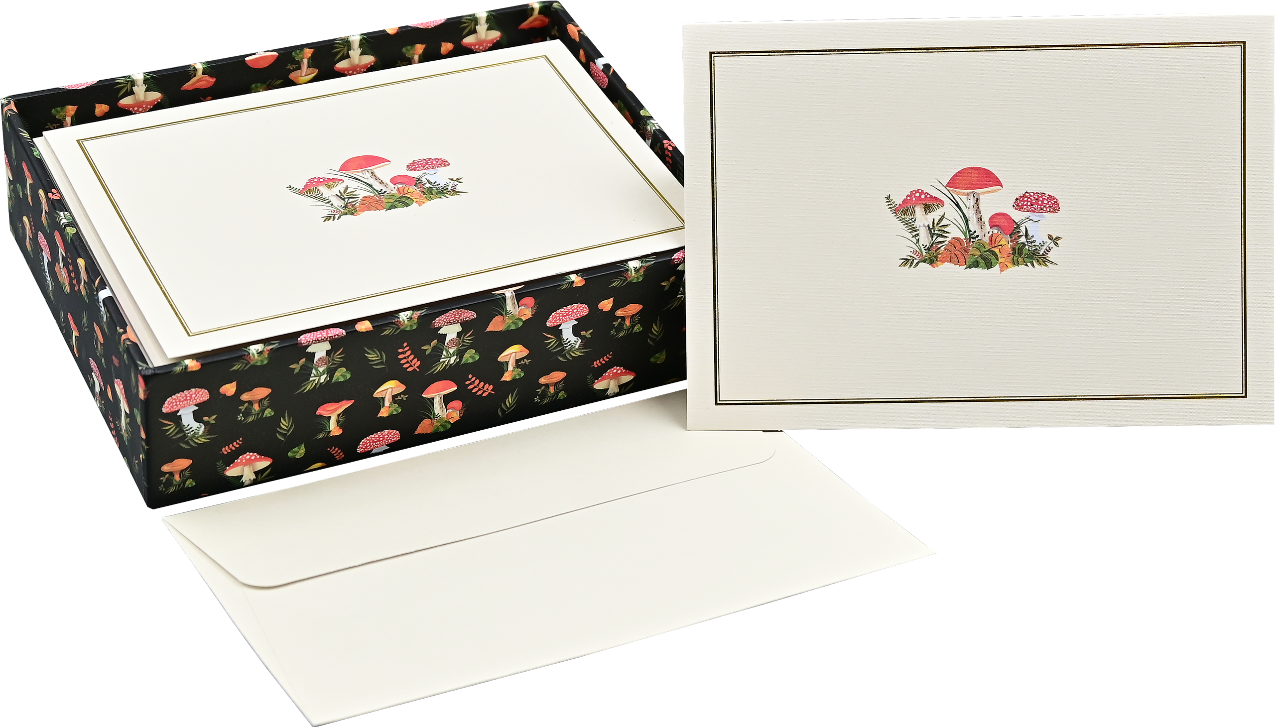 Peter Pauper Press - Wholesale Stationery/Notecard Set - Mushrooms Note Cards2