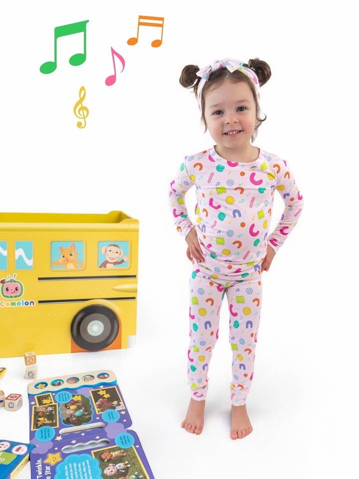 Dream Big Little Co. - Wholesale Sleepwear Set - Kids - *CoComelon x Dream Big Little Co ALPHABET DREAM SET0