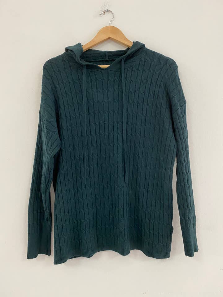 ORNELLA PARIS - Wholesale Knit Sweater - Women's - LEL-P8730 ribbed sweater with hood10