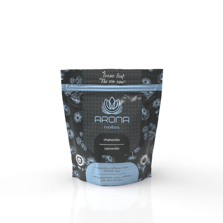 Arona Inc - Venta al por mayor Tés a granel - Mezcla de manzanilla Arona Rooibos (hojas sueltas) 80g