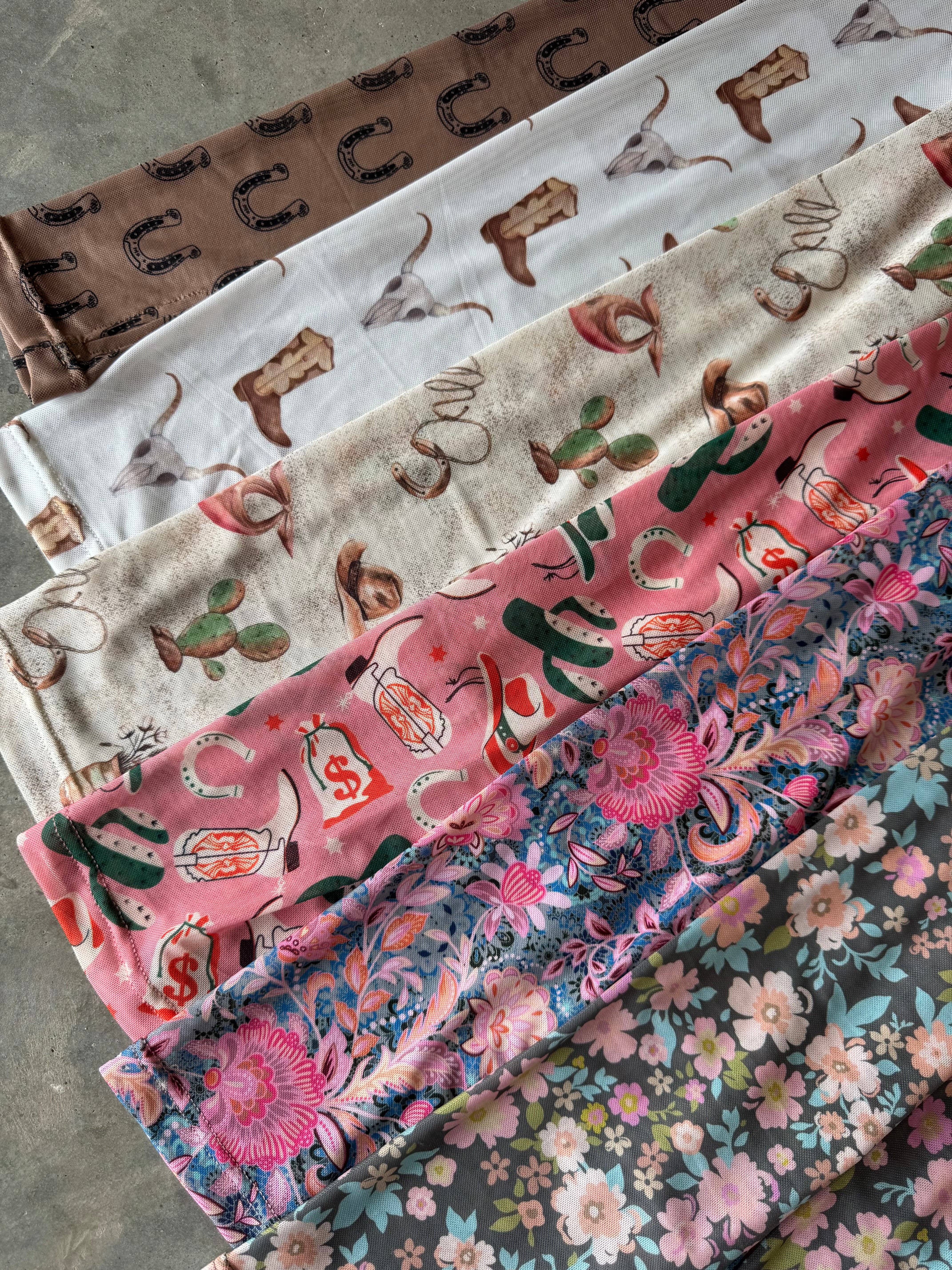 BLAKELEY - Wholesale Blouse - Women's - BOOTS & BLOOMS COLLECTION MESH TOPS26