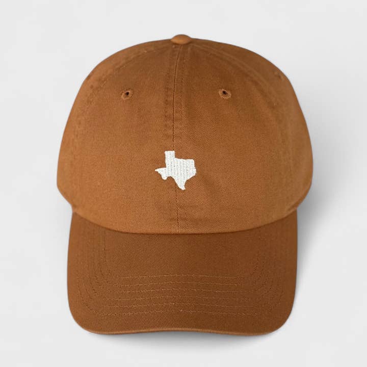 Texas Embroidered Dad Hat for wholesale by Studio Notion