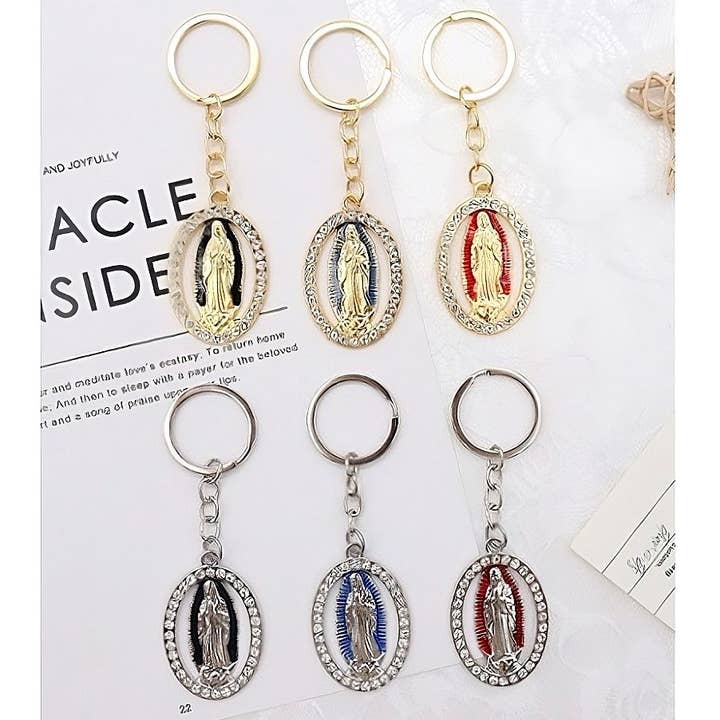 Diacly - Wholesale Keychain - Unisex - 12pk San Judas Metal Key Chain1