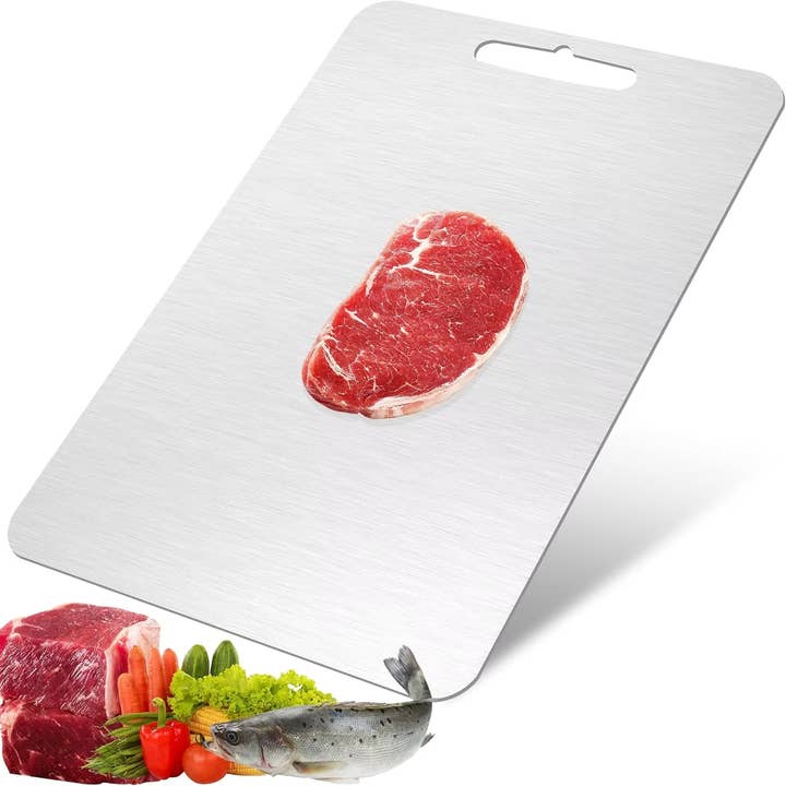 VIGOR - Wholesale Kitchen appliance - Kitchen Stainless Steel Food Grade Cutting Board1