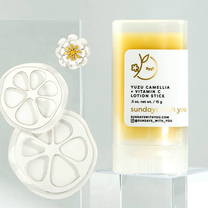 Yuzu Camellia Solid Lotion Stick for wholesale by Sundays With You